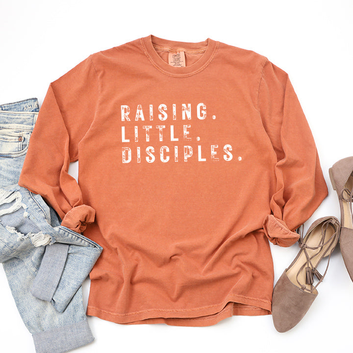 Raising Little Disciples | Garment Dyed Long Sleeve