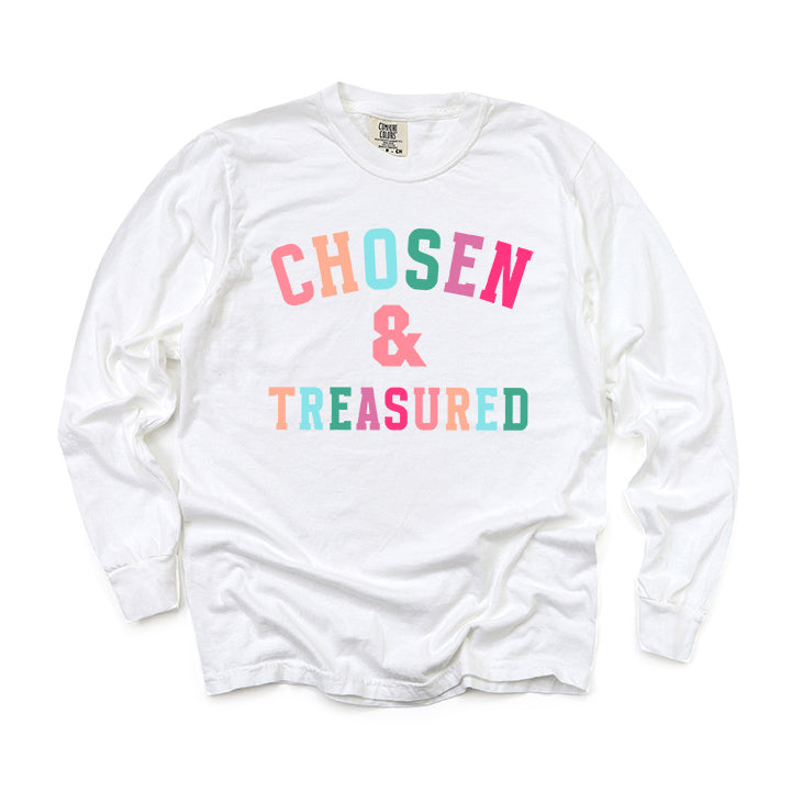 Chosen And Treasured | Garment Dyed Long Sleeve