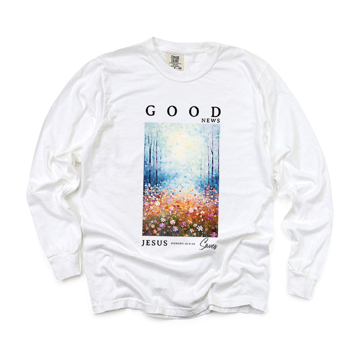 Good News | Garment Dyed Long Sleeve