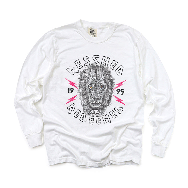 Rescued And Redeemed | Garment Dyed Long Sleeve