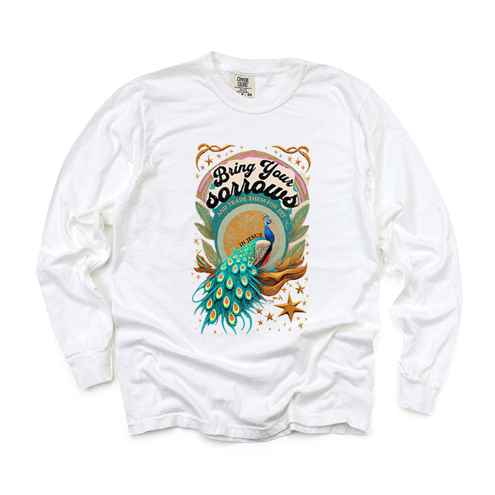 Bring Your Sorrows | Garment Dyed Long Sleeve