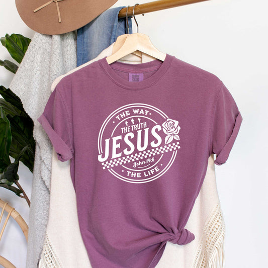 Jesus The Way | Garment Dyed Tee