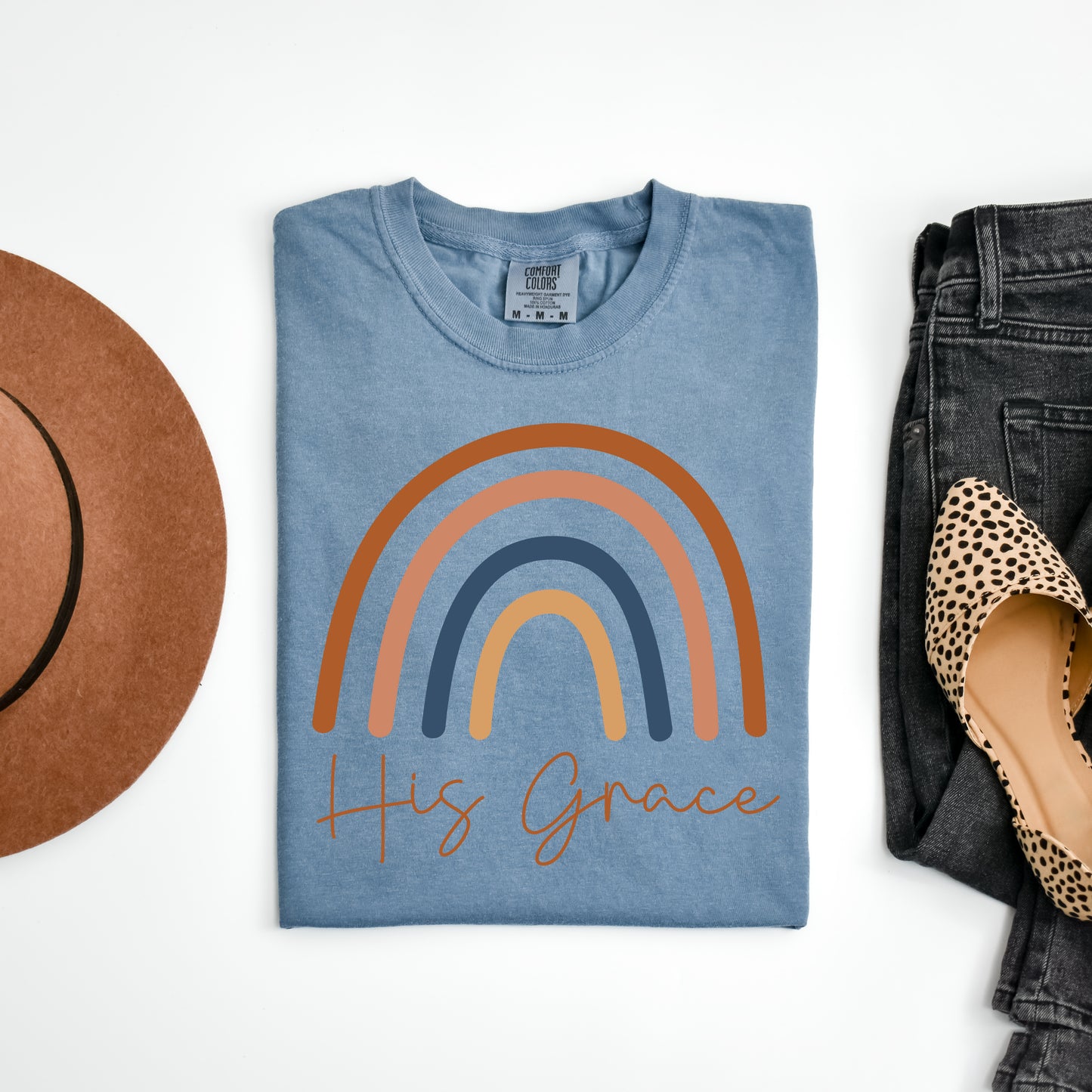 His Grace Rainbow | Garment Dyed Tee