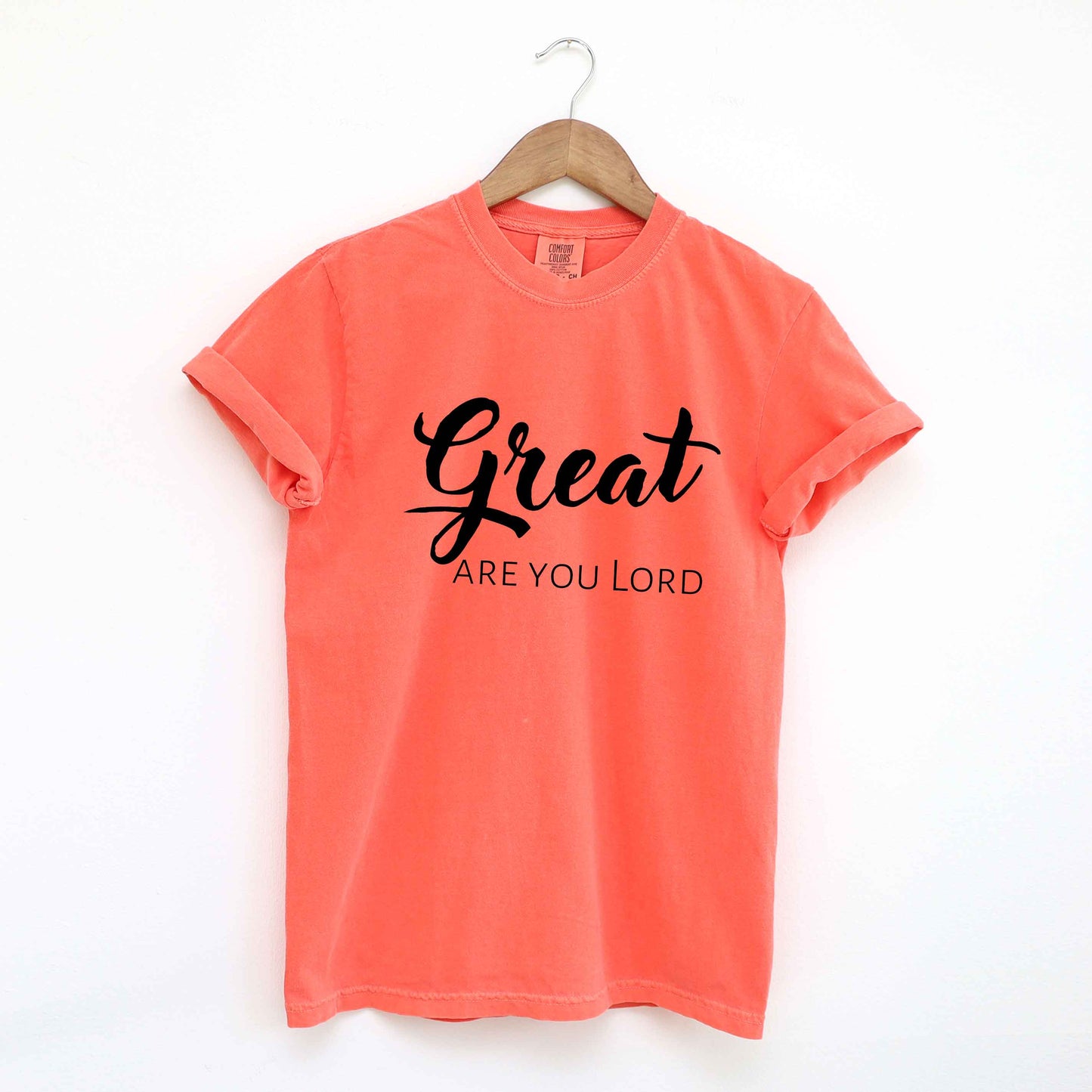 Great Are You Lord | Short Sleeve Crew Neck