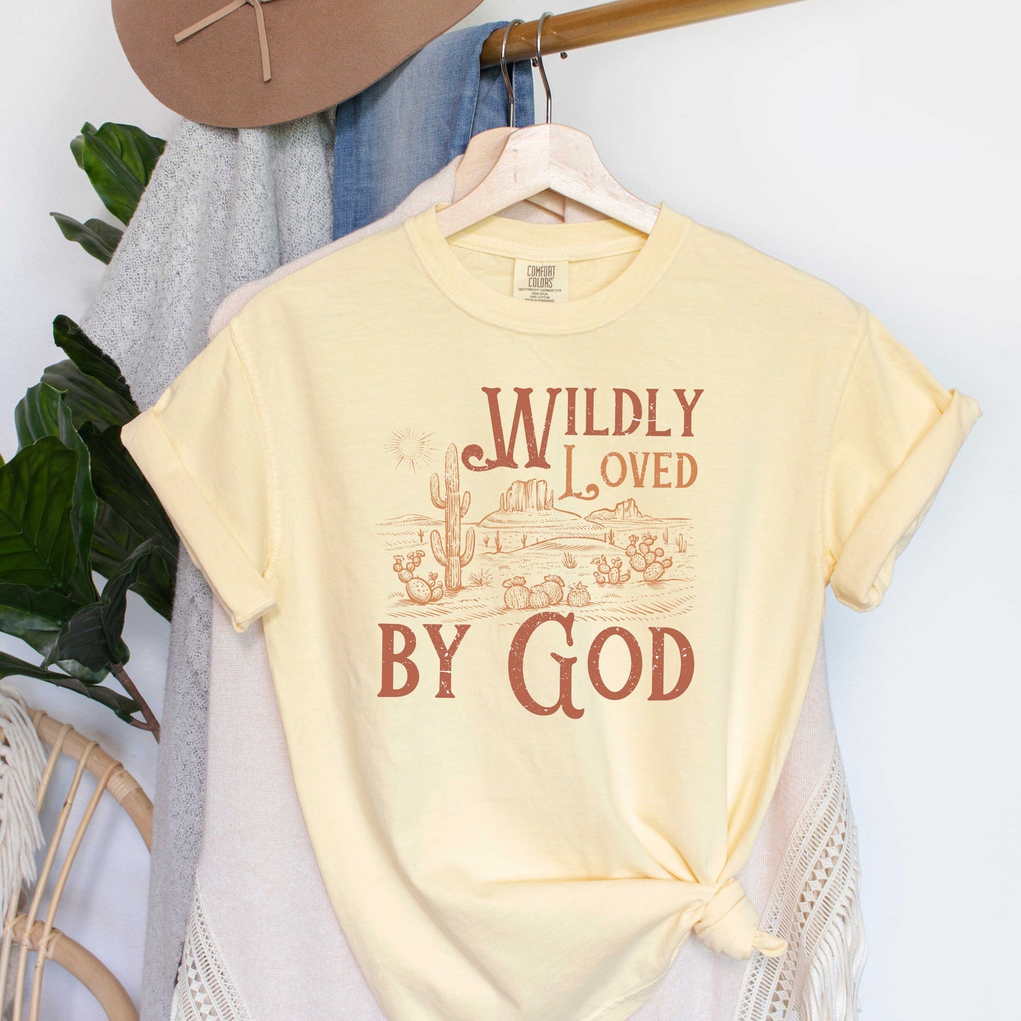 Wildly Loved Cactus | Garment Dyed Tee