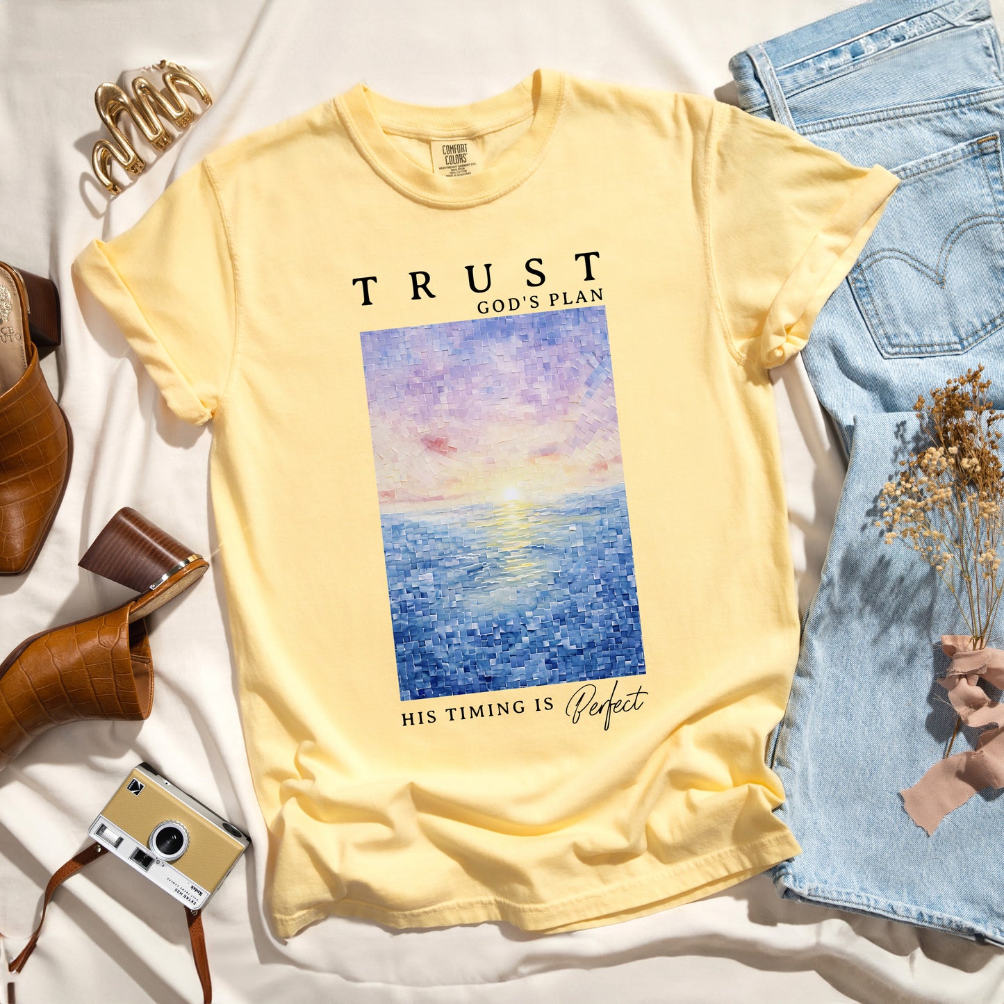 Trust God's Plan | Garment Dyed Tee