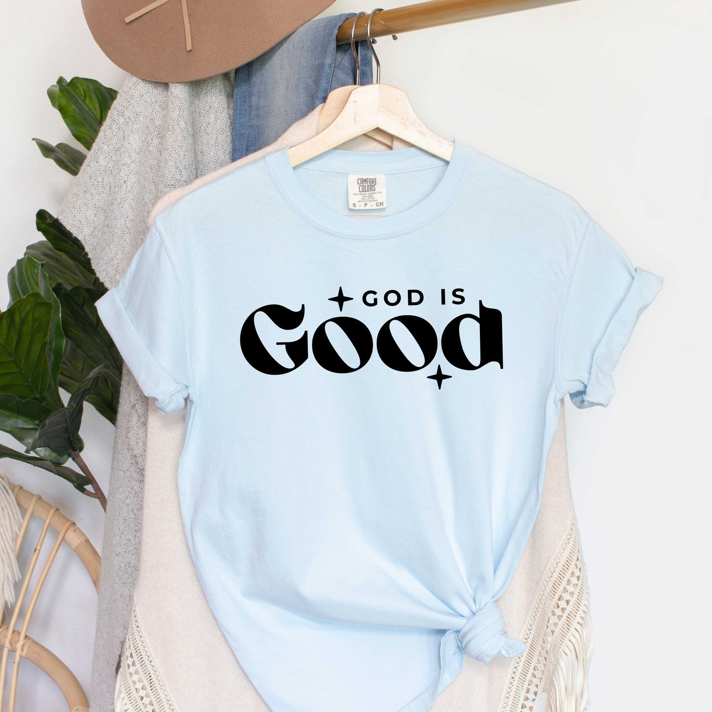 God Is Good Bold | Garment Dyed Tee