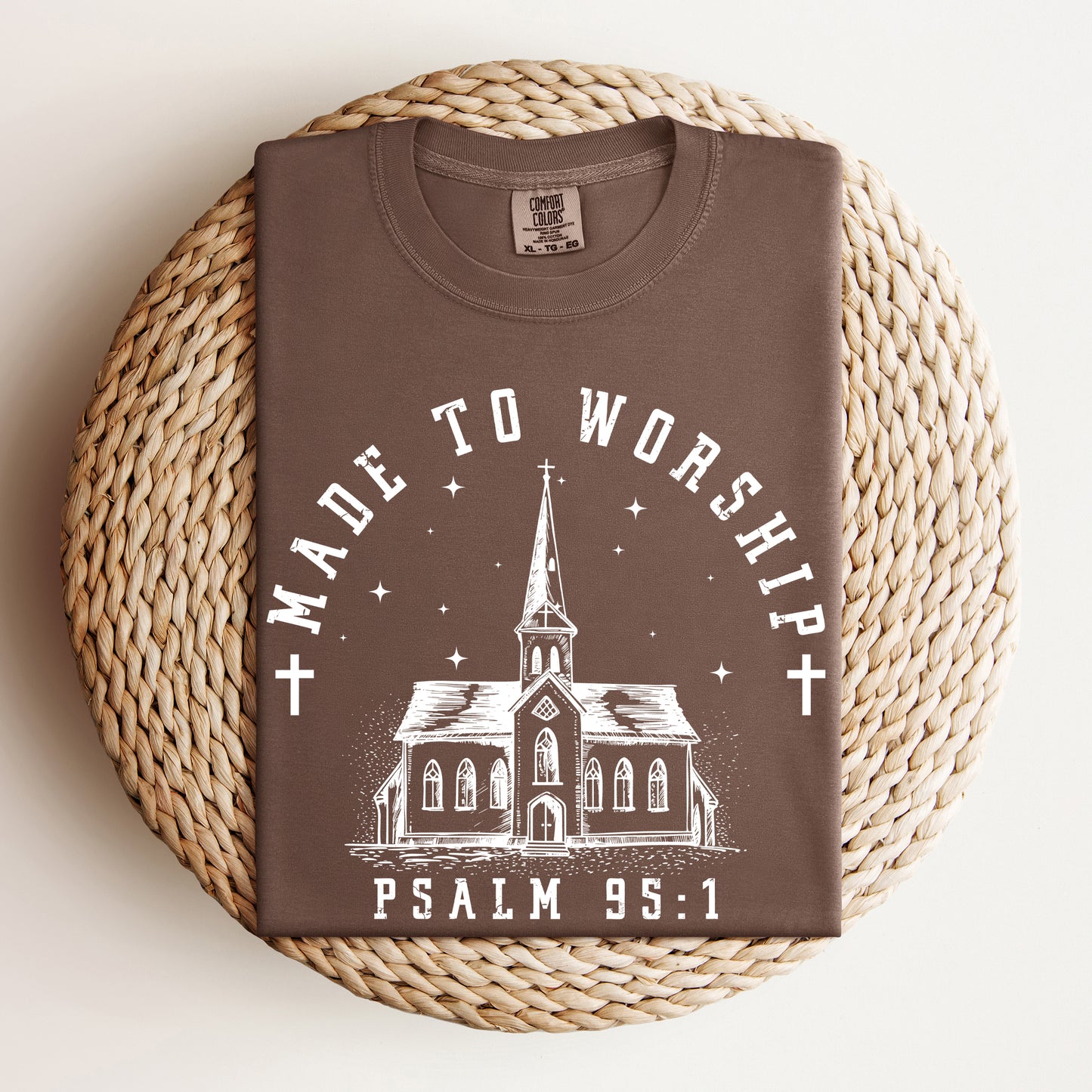 Made To Worship Psalm | Garment Dyed Tee