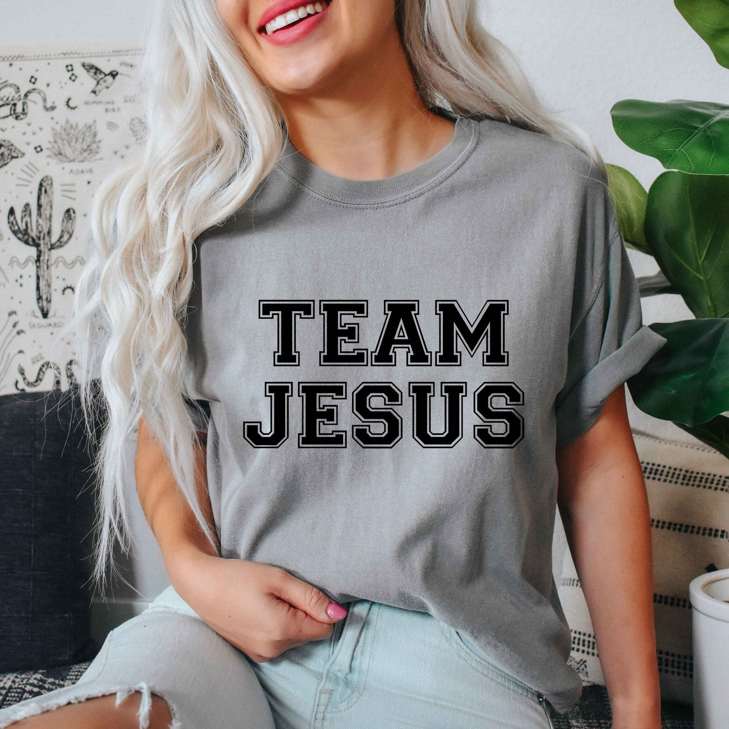 Team Jesus | Garment Dyed Tee