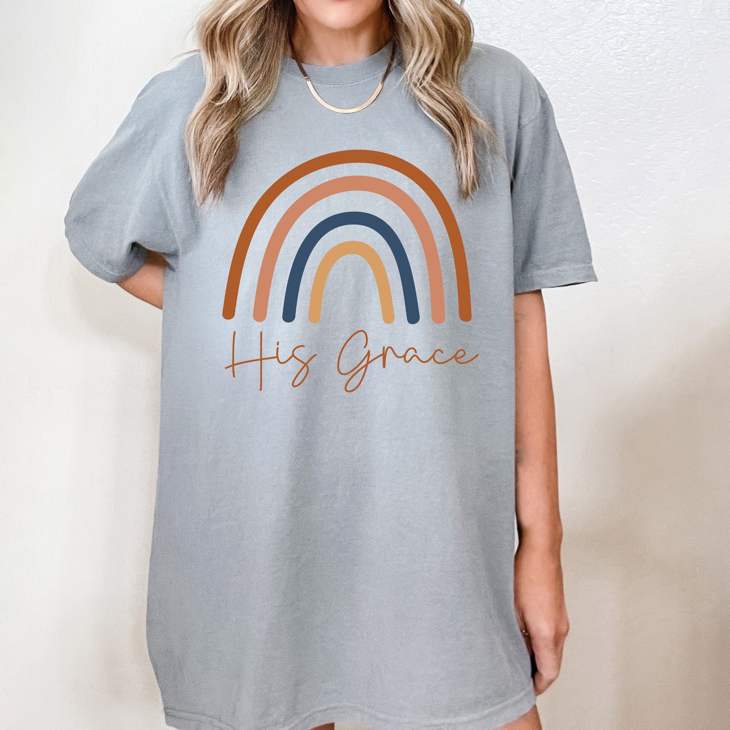 His Grace Rainbow | Garment Dyed Tee