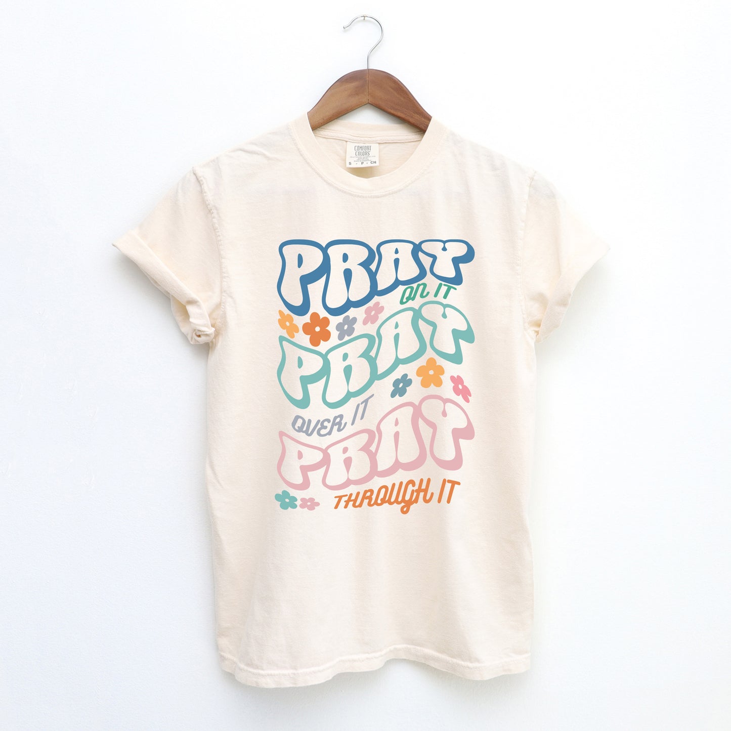 Pray Stacked | Garment Dyed Tee
