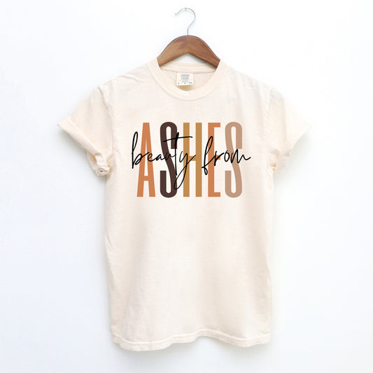 Beauty From Ashes Cursive | Garment Dyed Tee