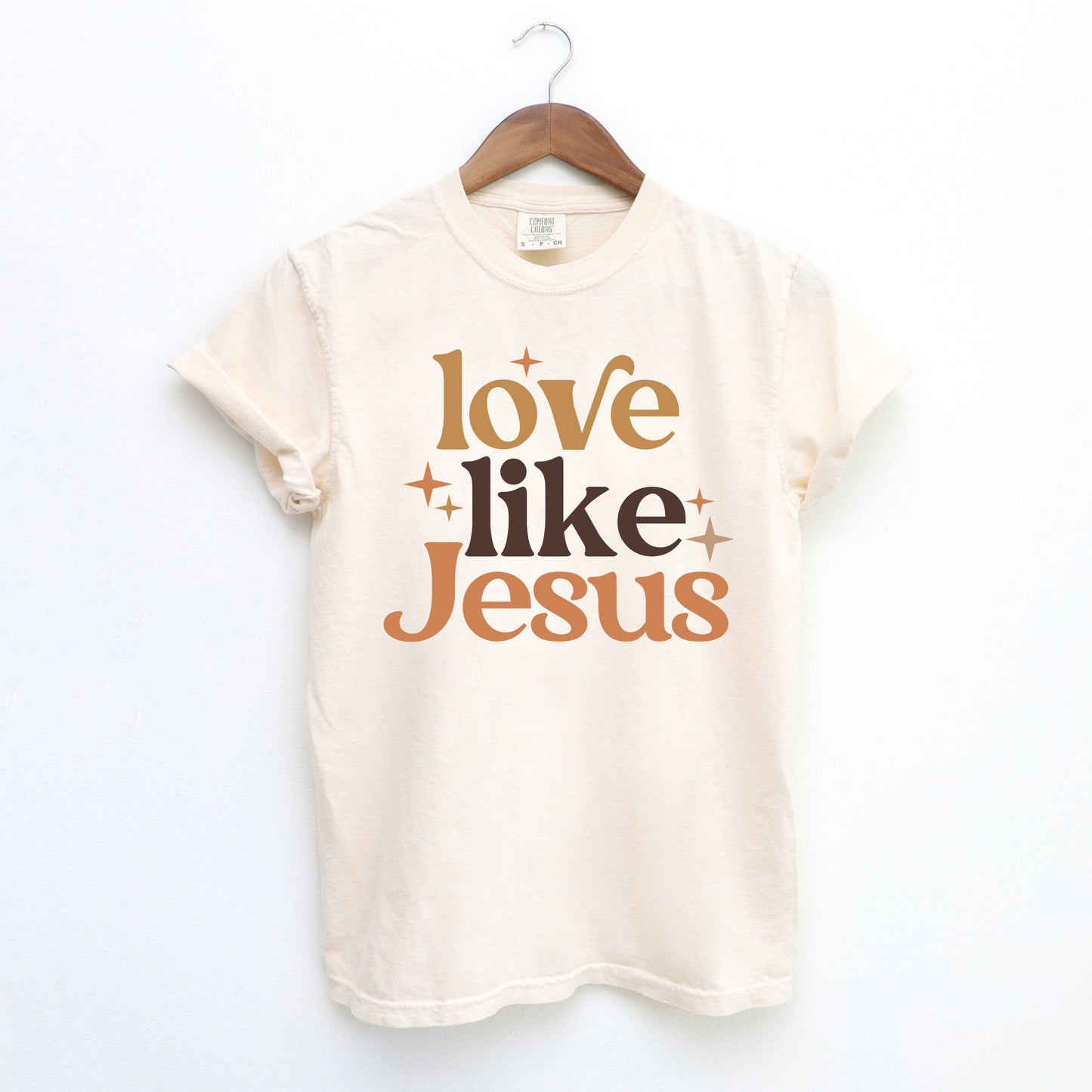 Love Like Jesus Stars | Garment Dyed Tee