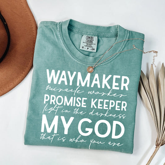 Waymaker Miracle Worker | Garment Dyed Tee