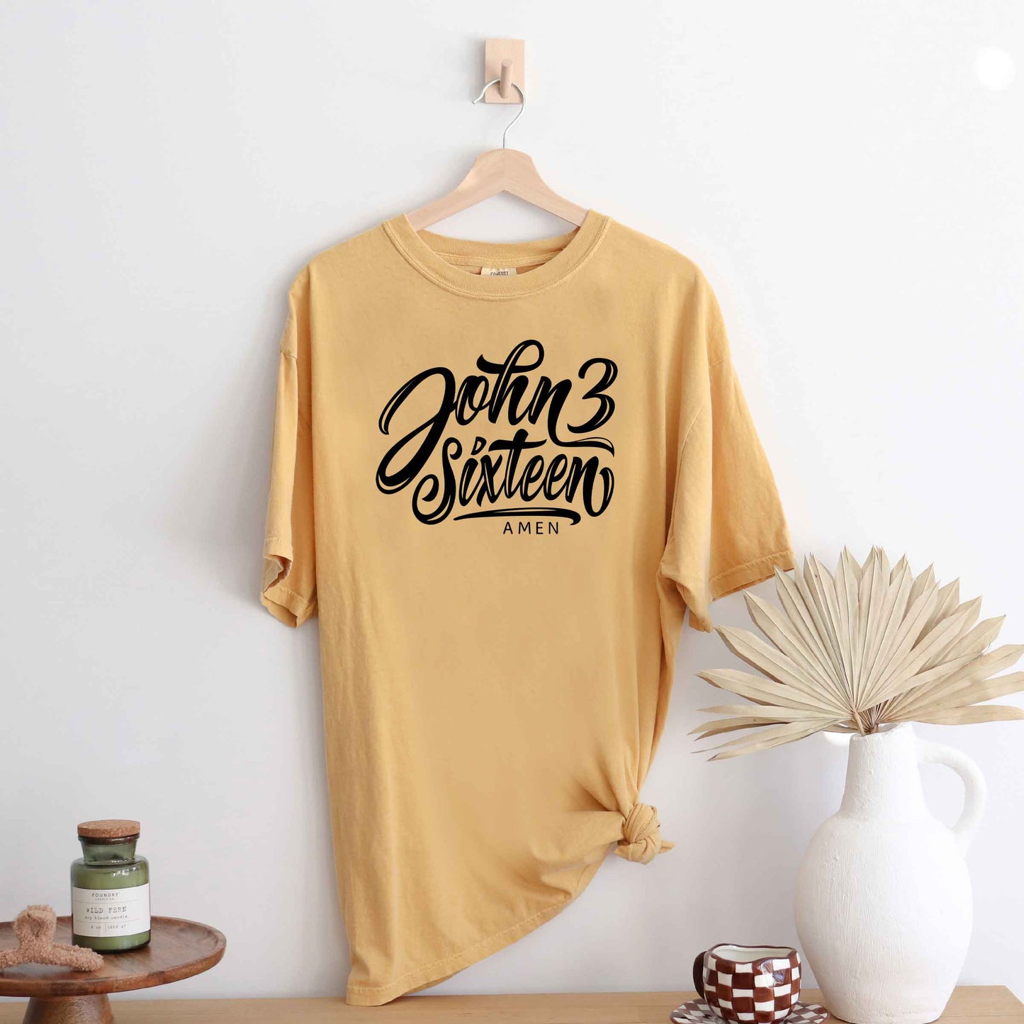 John 3 Sixteen | Garment Dyed Tee