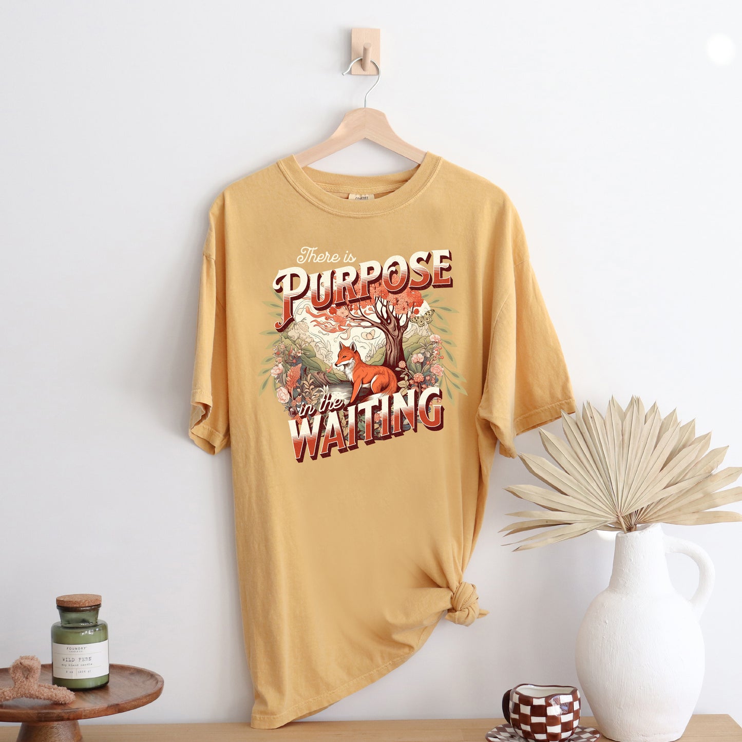 Purpose In The Waiting | Garment Dyed Tee