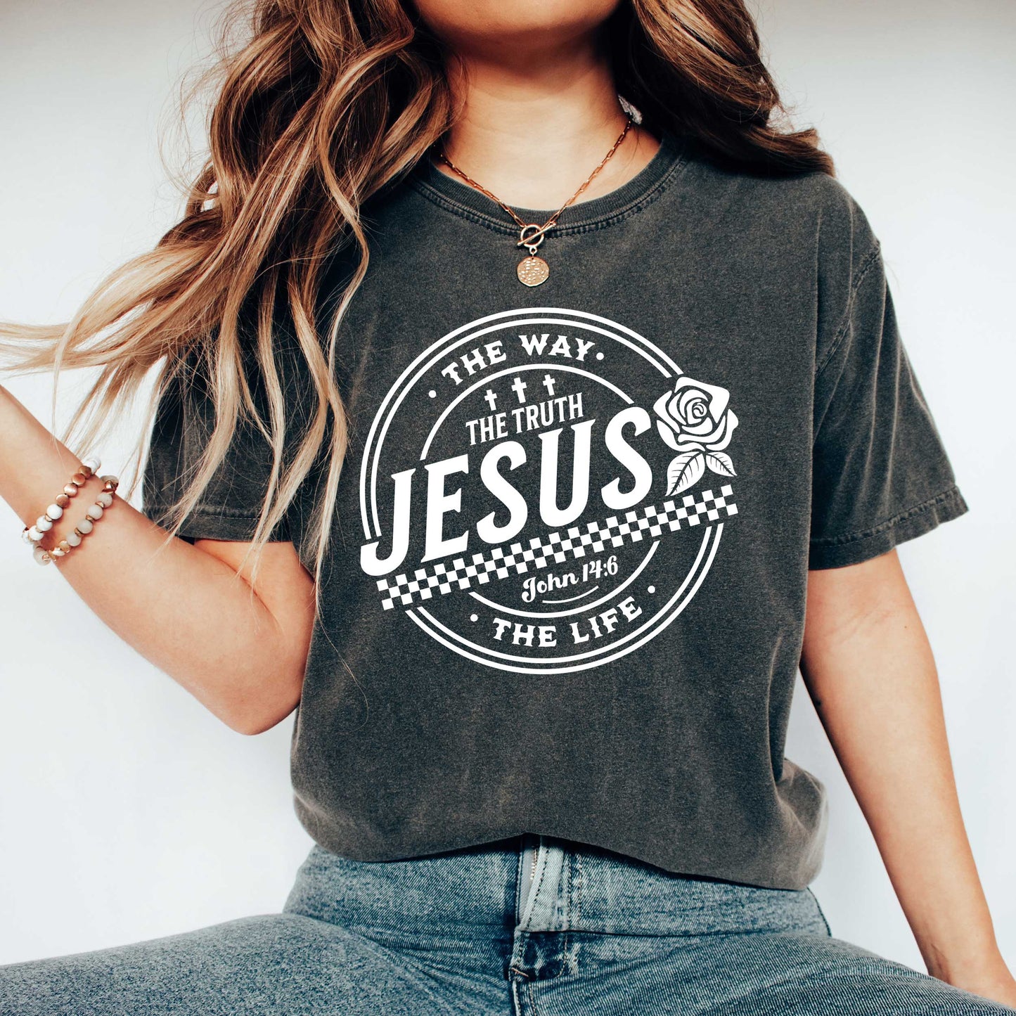 Jesus The Way | Garment Dyed Tee