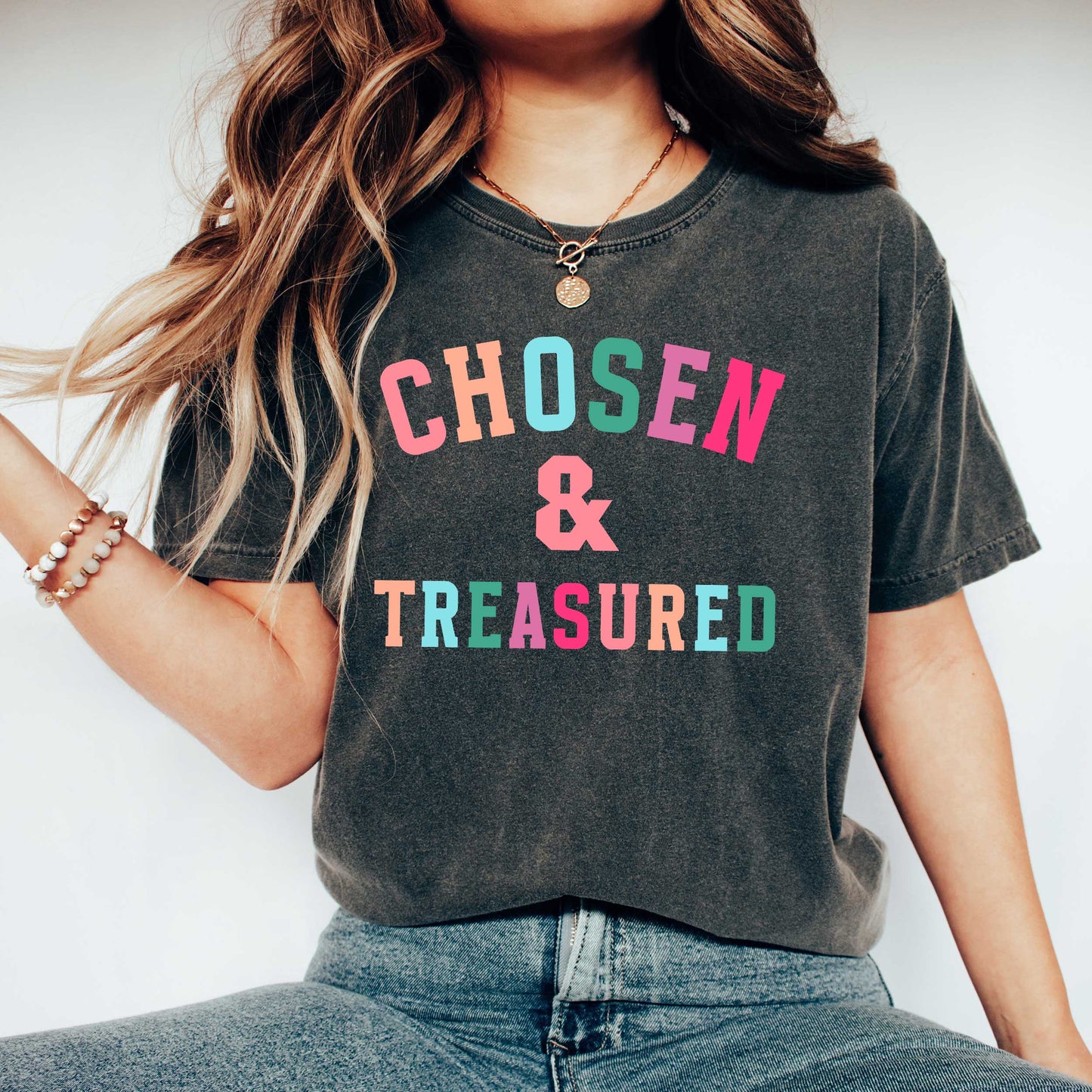 Chosen And Treasured | Garment Dyed Tee