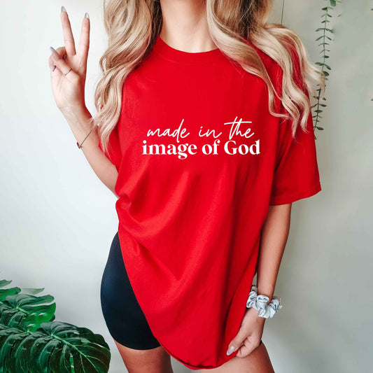 Made In The Image of God | Garment Dyed Tee