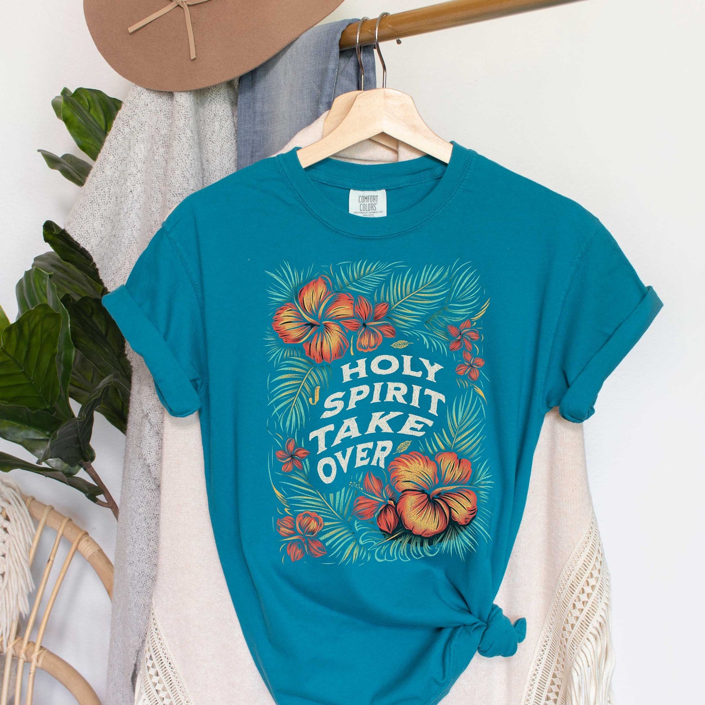 Holy Spirit Take Over | Garment Dyed Tee