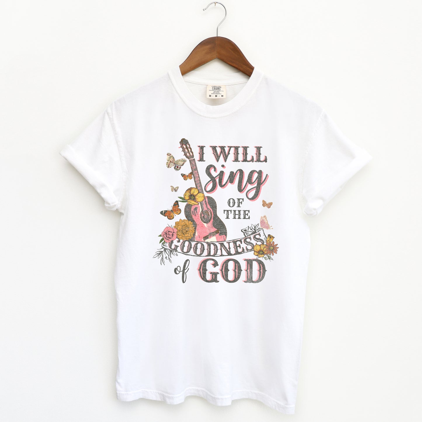 Sing The Goodness of God | Garment Dyed Tee