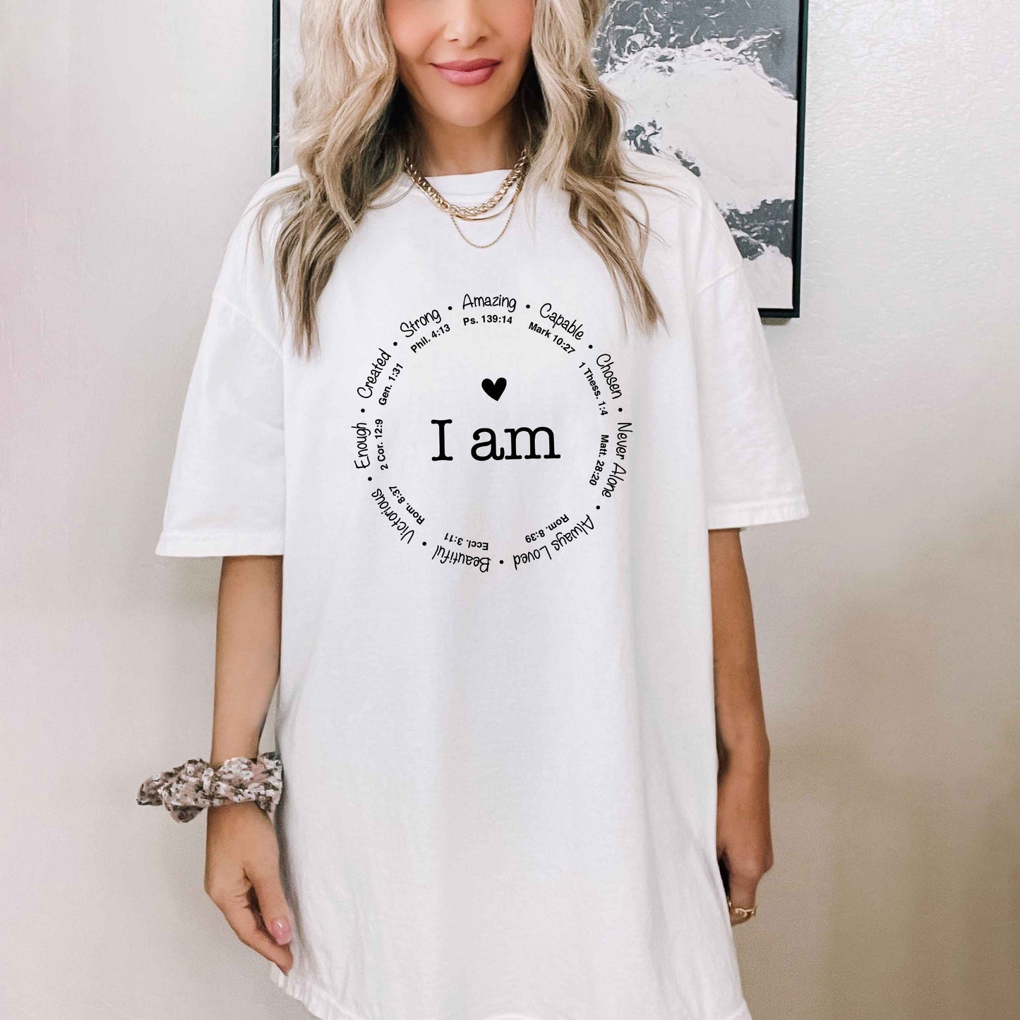 I Am Circle | Garment Dyed Tee