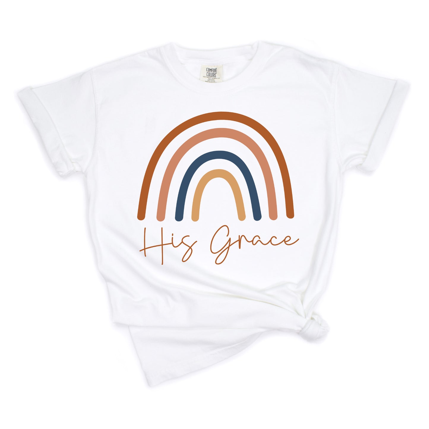 His Grace Rainbow | Garment Dyed Tee