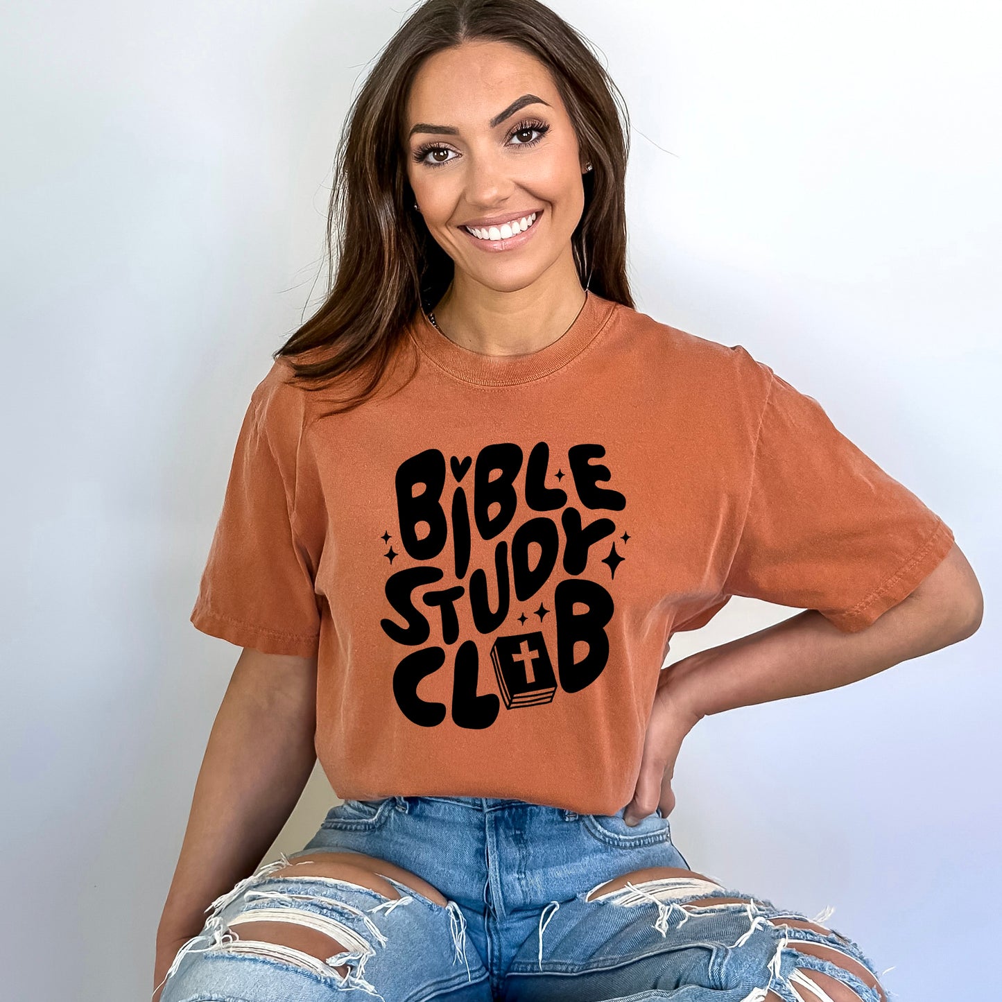 Bible Study Club | Garment Dyed Tee