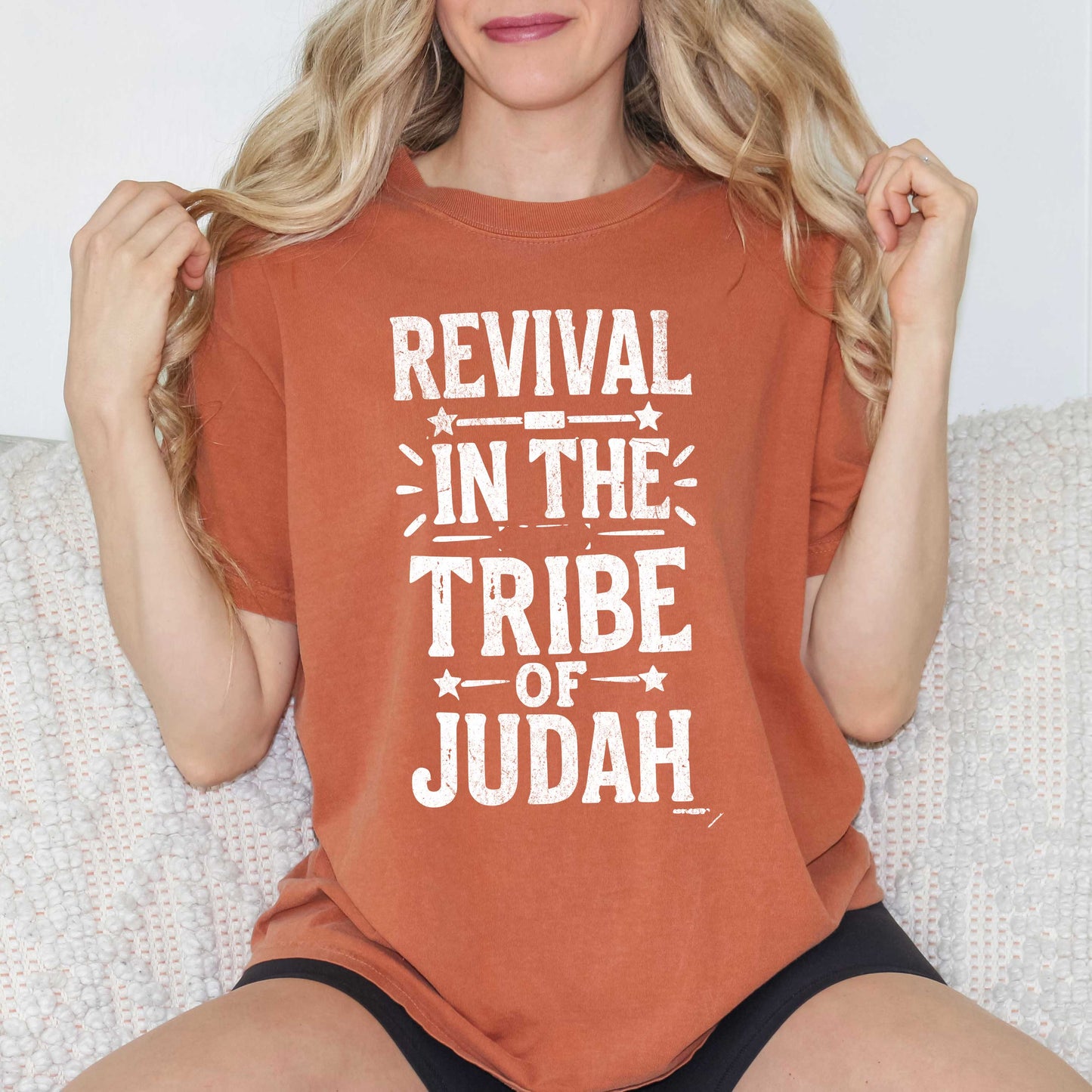 Revival In The Tribe | Garment Dyed Tee