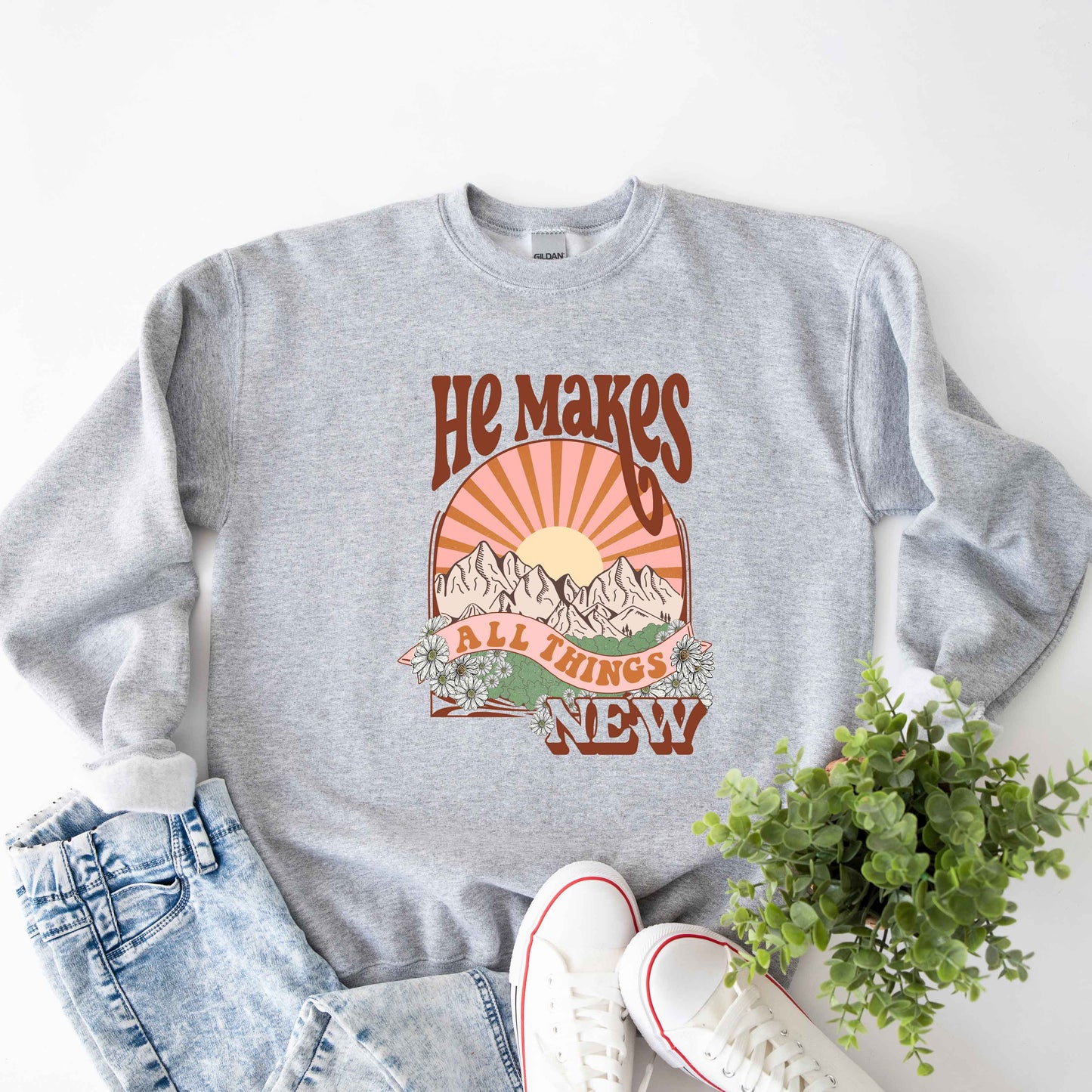 He Makes All Things New | Sweatshirt