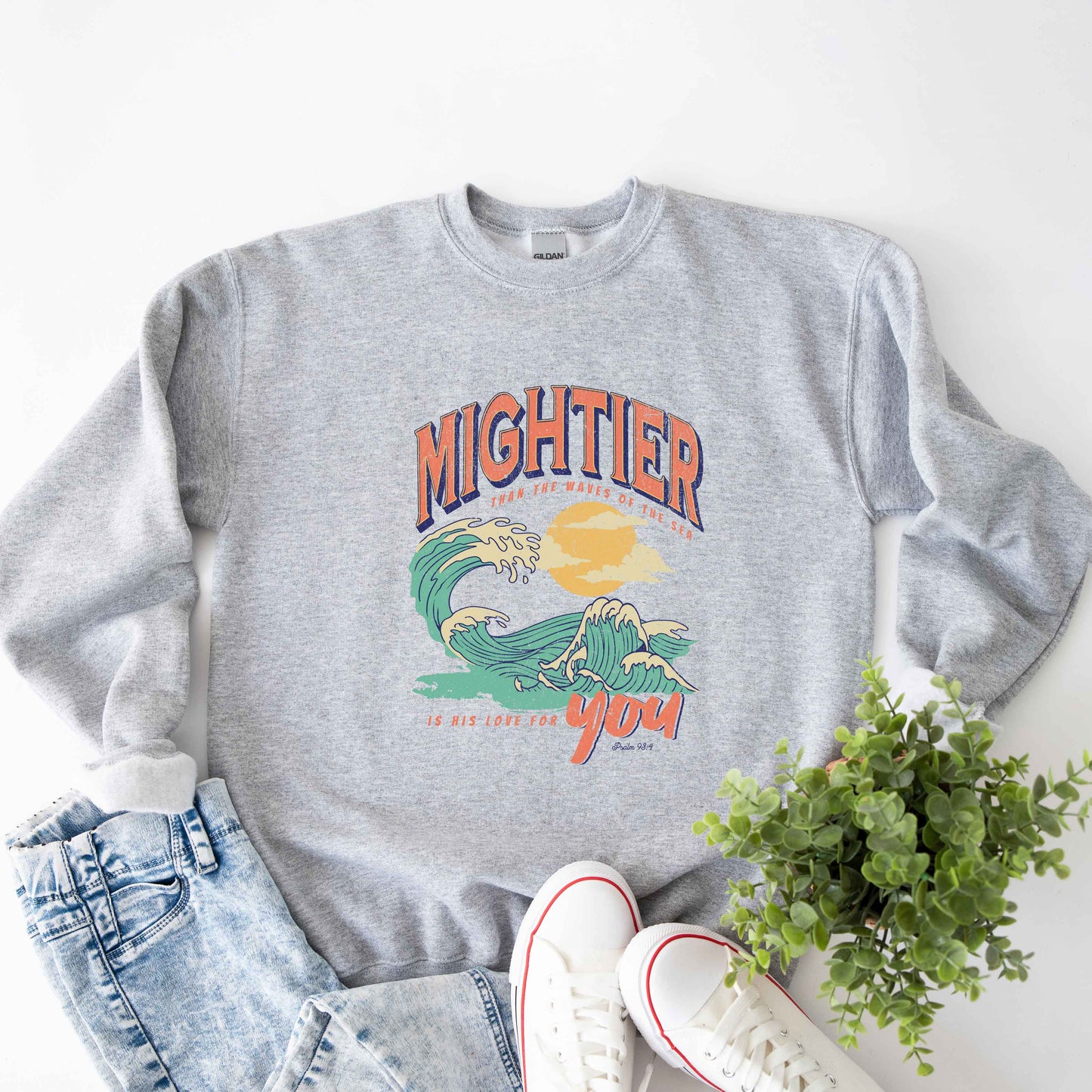 Mightier Than The Waves | Sweatshirt