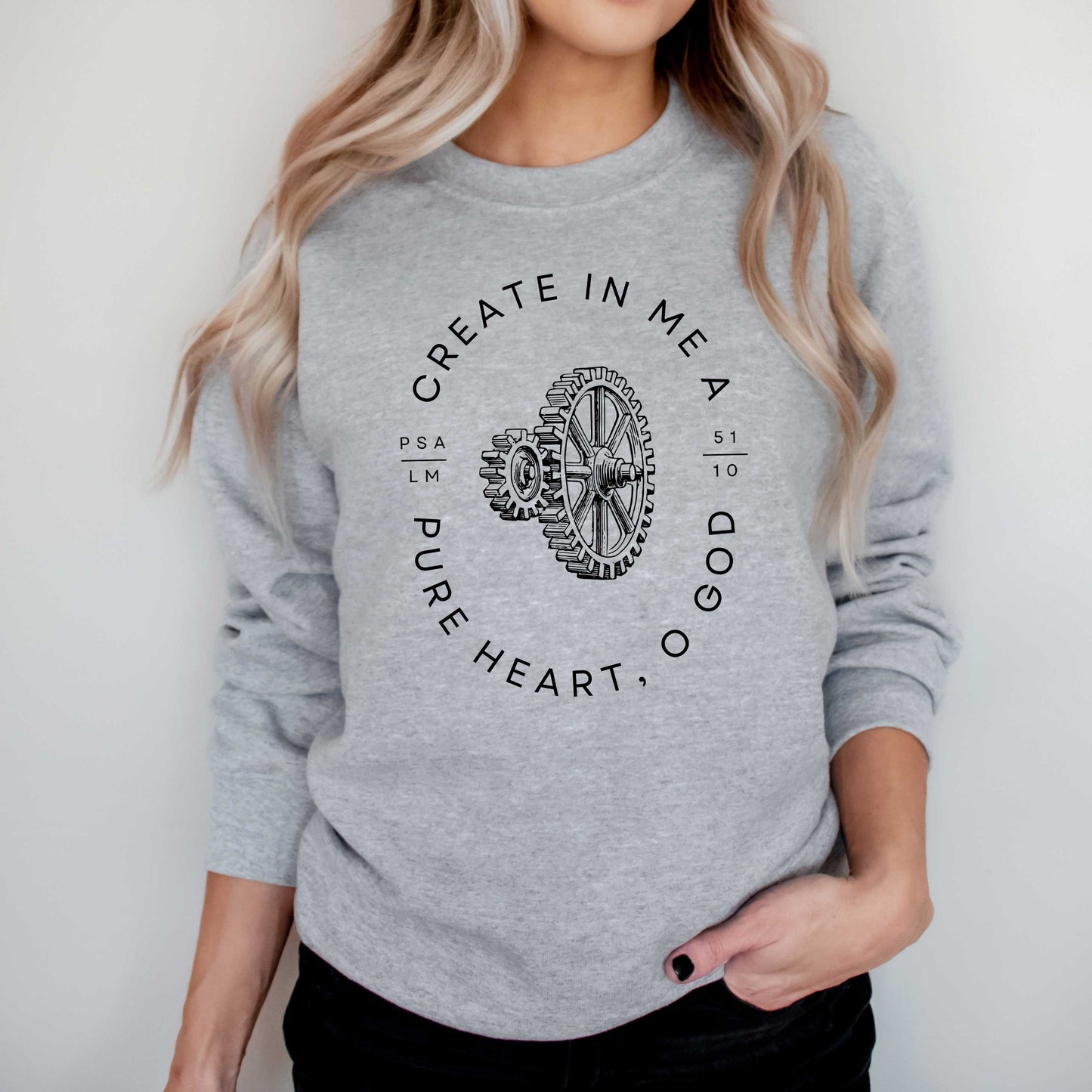 Pure Heart O God | Graphic Sweatshirt
