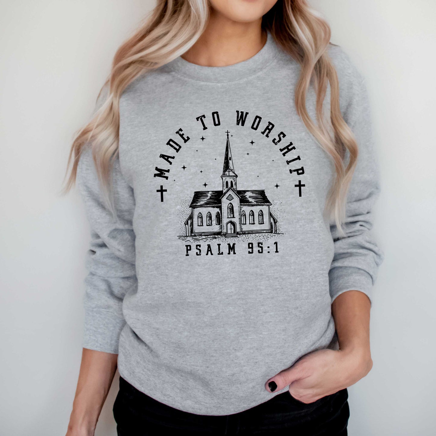 Made To Worship Psalm | Sweatshirt