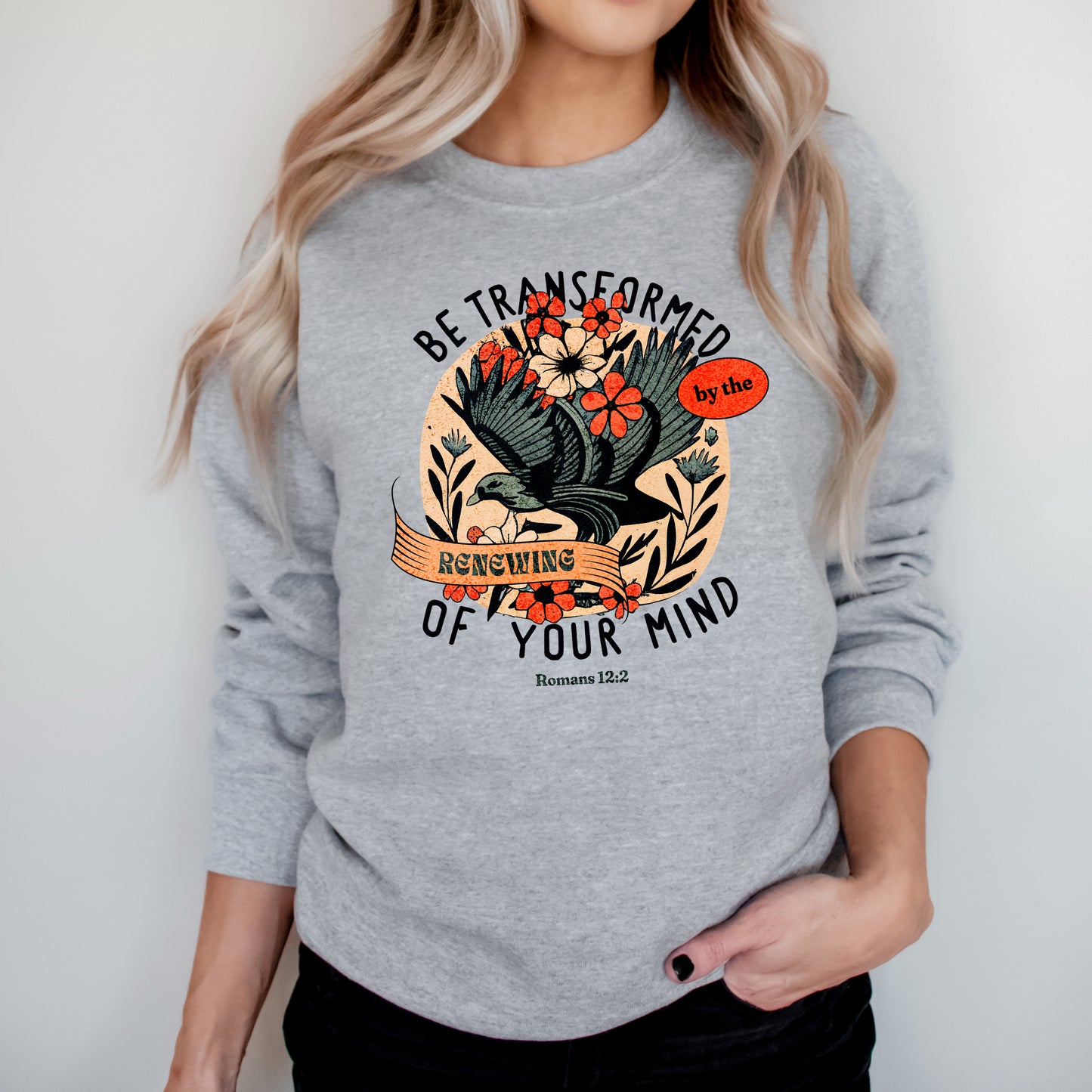 Be Transformed Bird | Graphic Sweatshirt