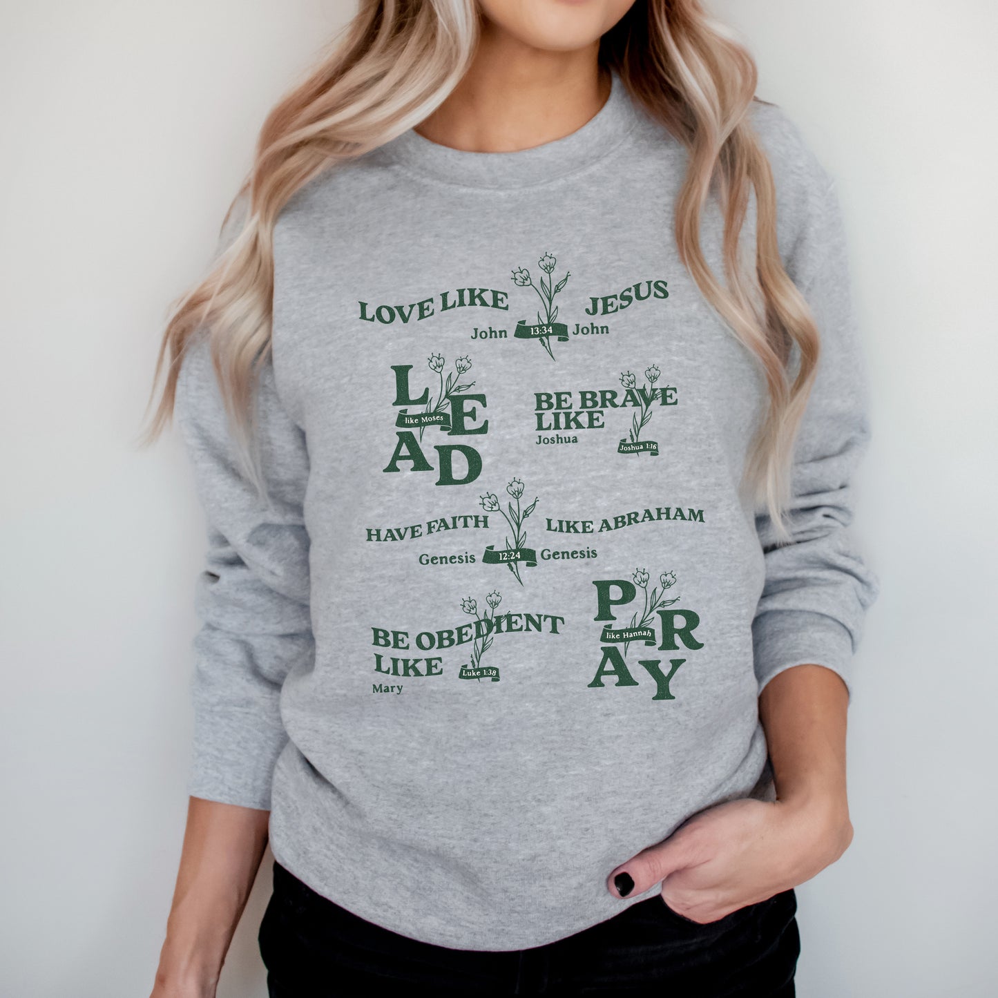 Bible Figures | Graphic Sweatshirt
