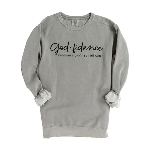 Godfidence | Garment Dyed Sweatshirt