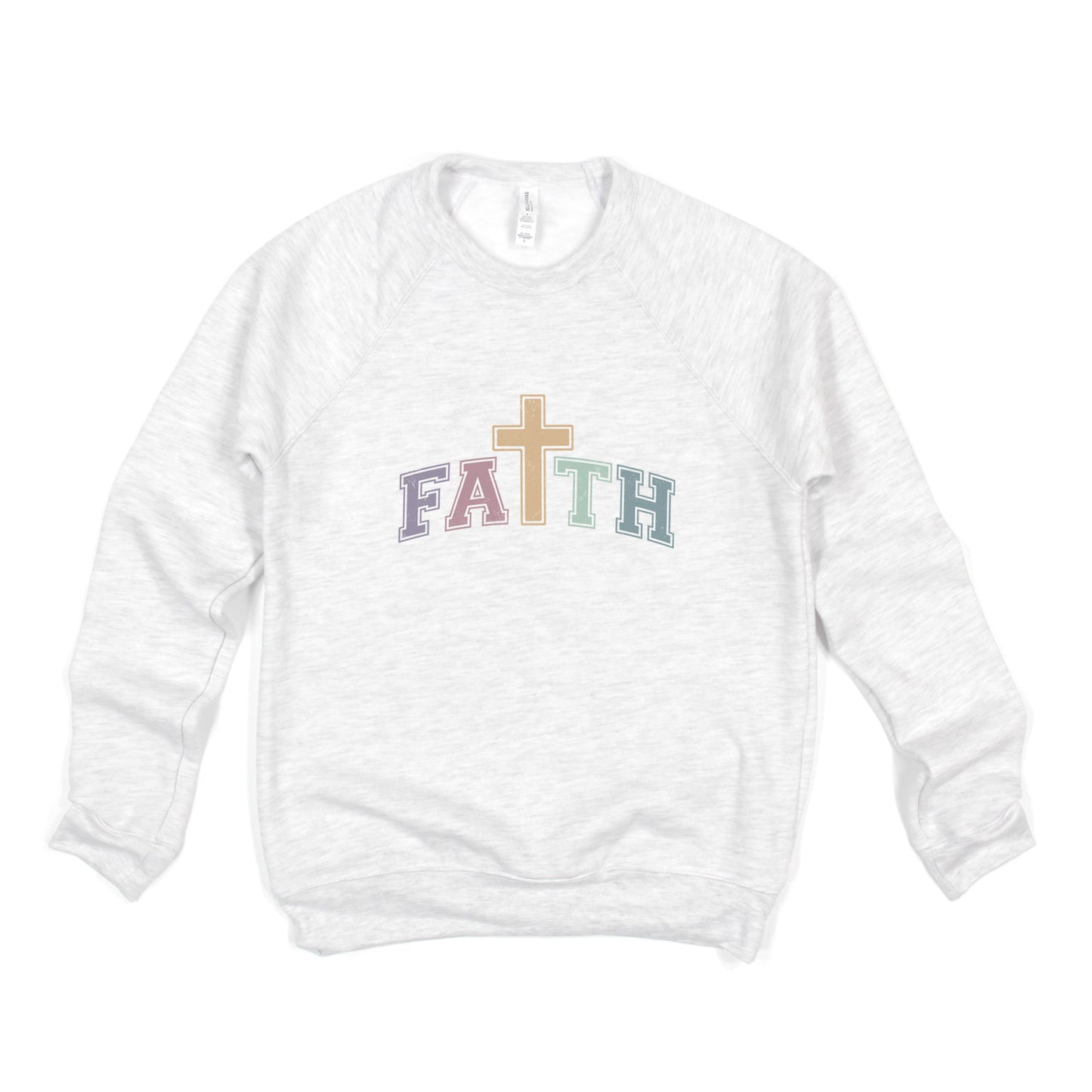Faith Cross | Bella Canvas Premium Sweatshirt