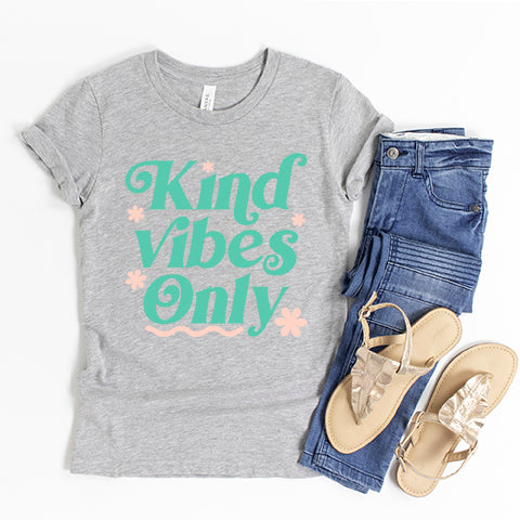 Kind Vibes Only | Youth Short Sleeve Crew