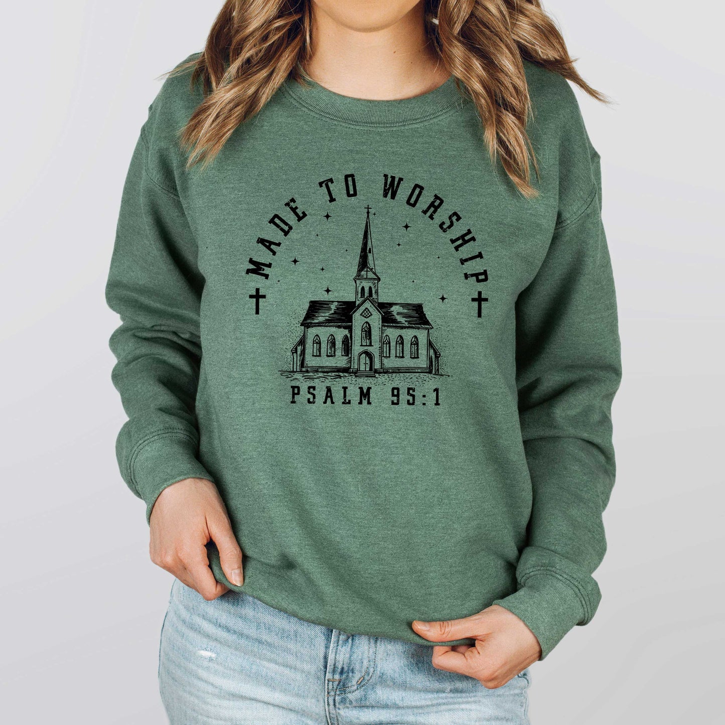 Made To Worship Psalm | Sweatshirt