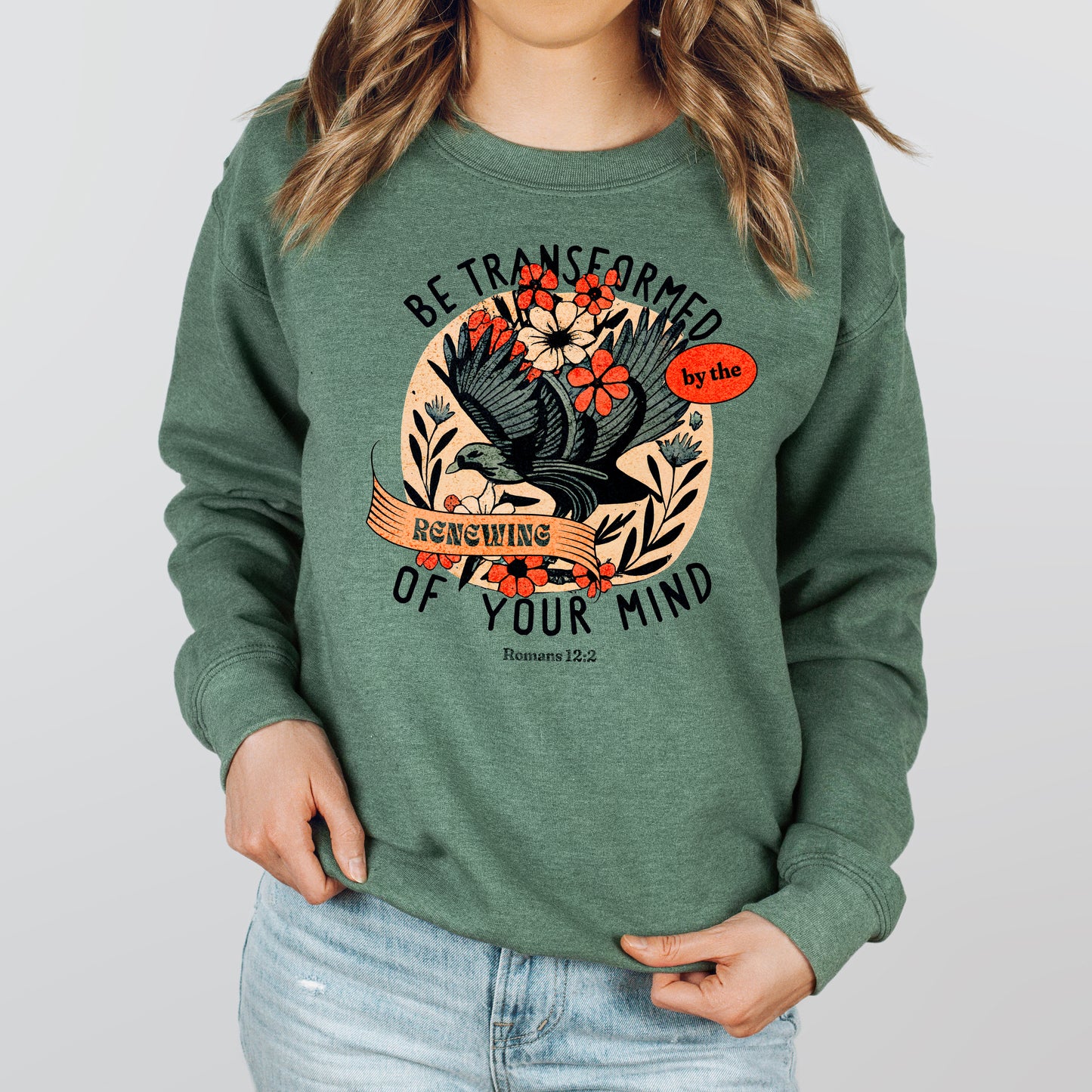 Be Transformed Bird | Graphic Sweatshirt