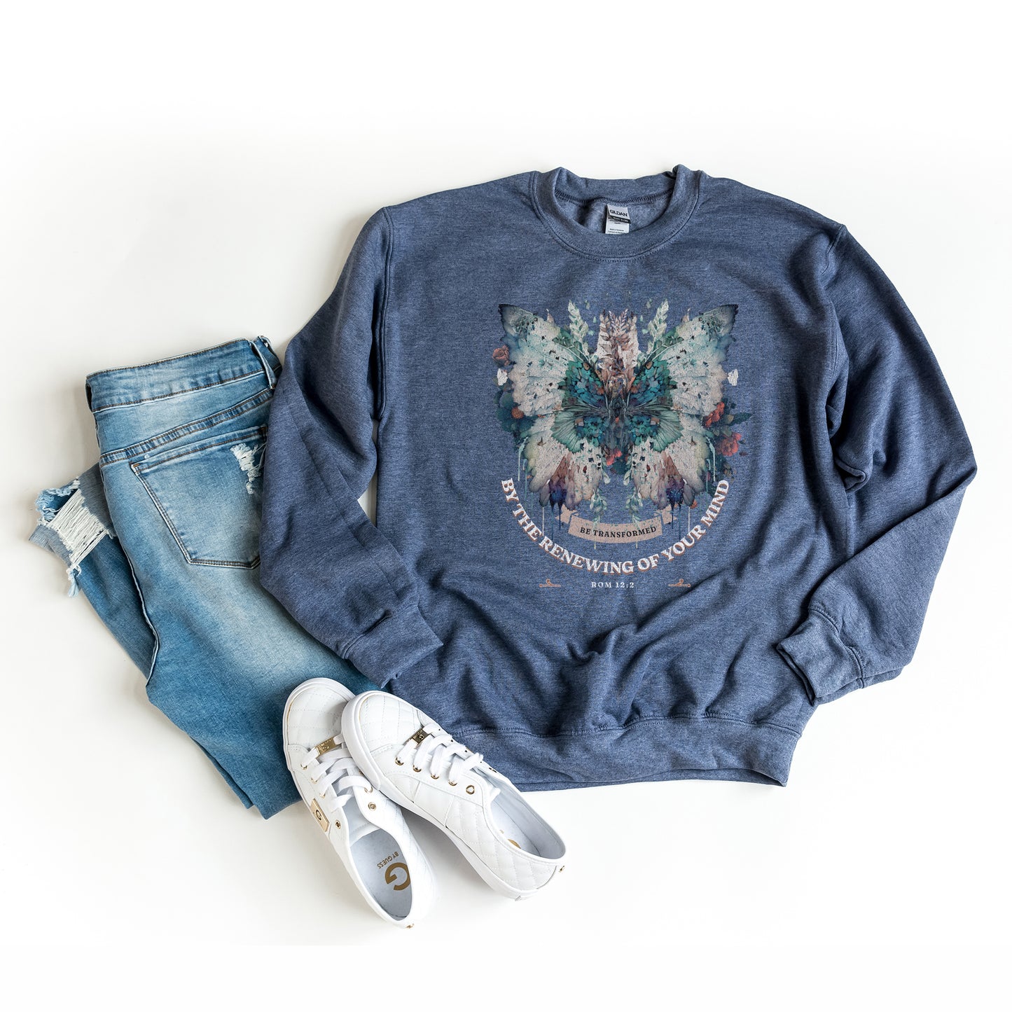 Butterfly Floral | Graphic Sweatshirt