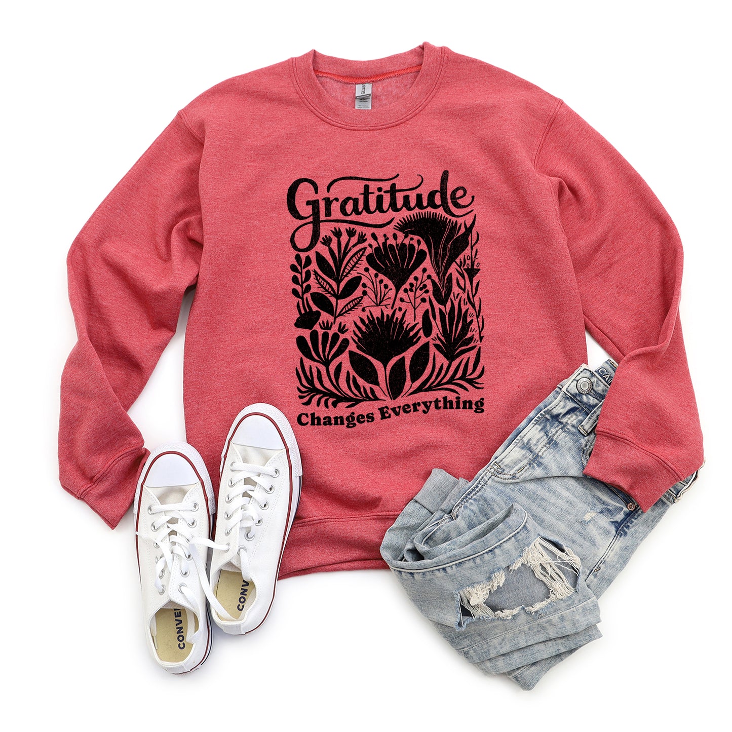 Gratitude Changes Everything | Graphic Sweatshirt