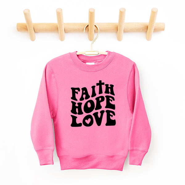 Faith Hope Love | Youth Sweatshirt