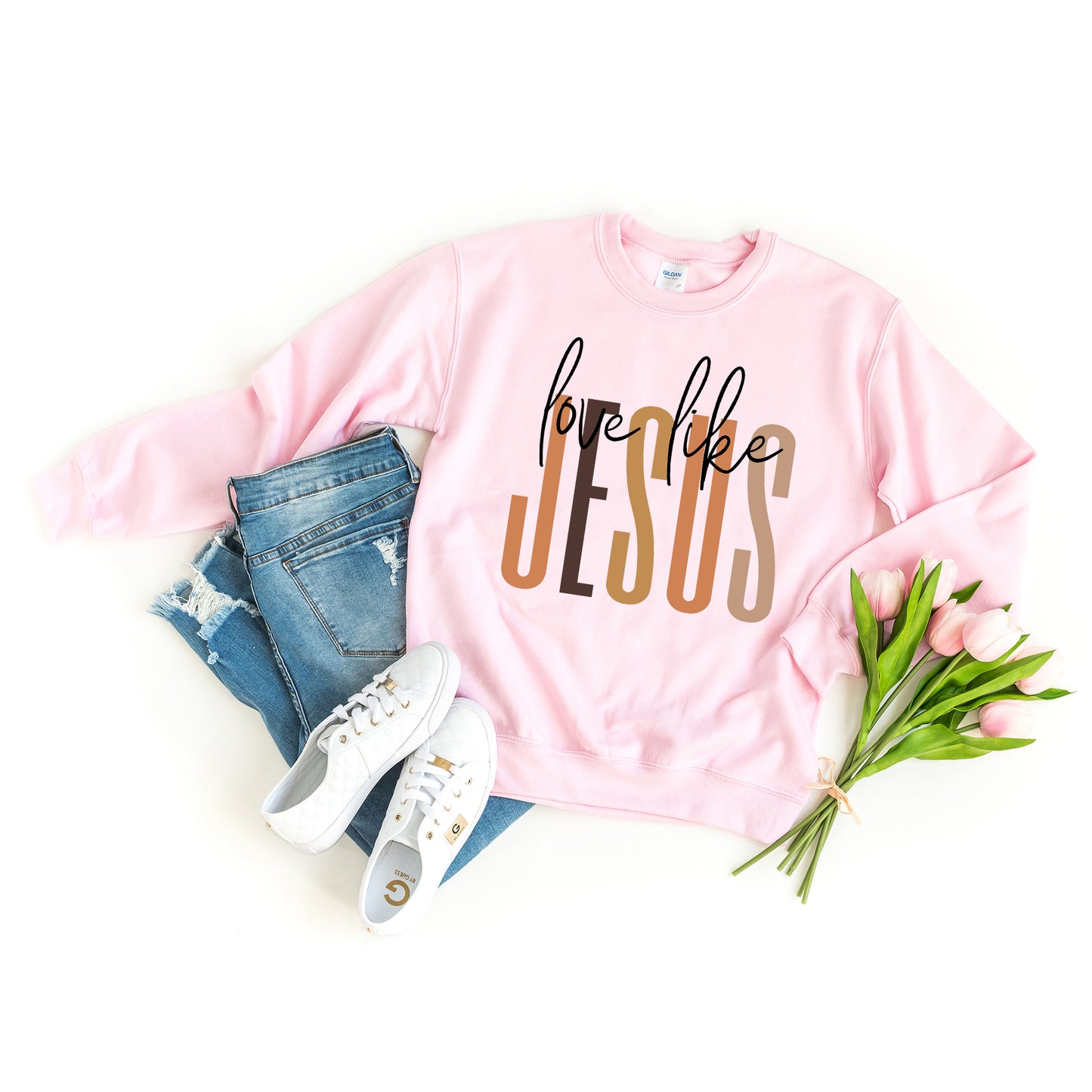 Love Like Jesus Neutrals | Sweatshirt