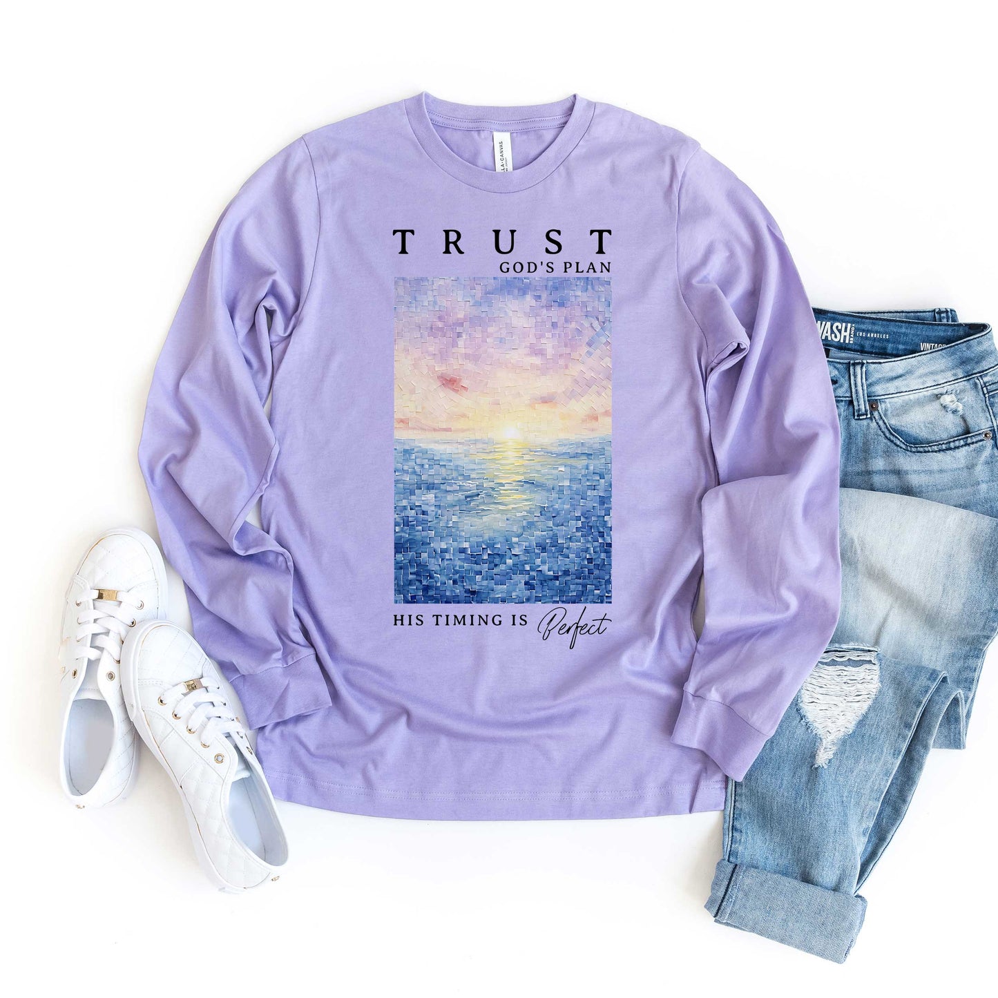 Trust Gods Plan | Long Sleeve Crew Neck