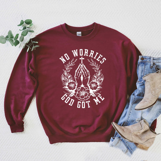 No Worries Cross | Sweatshirt