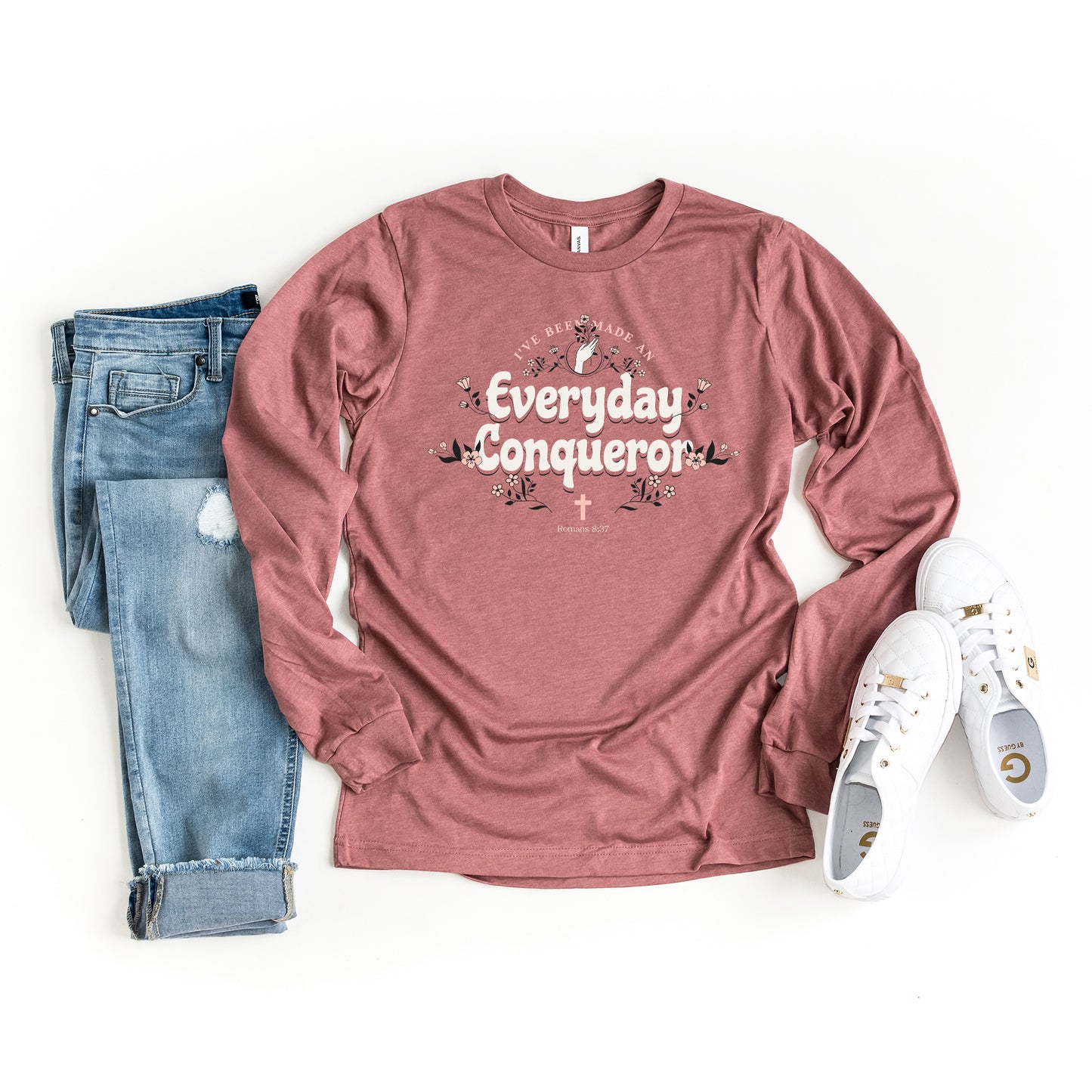 Everyday Conqueror | Long Sleeve Crew Neck