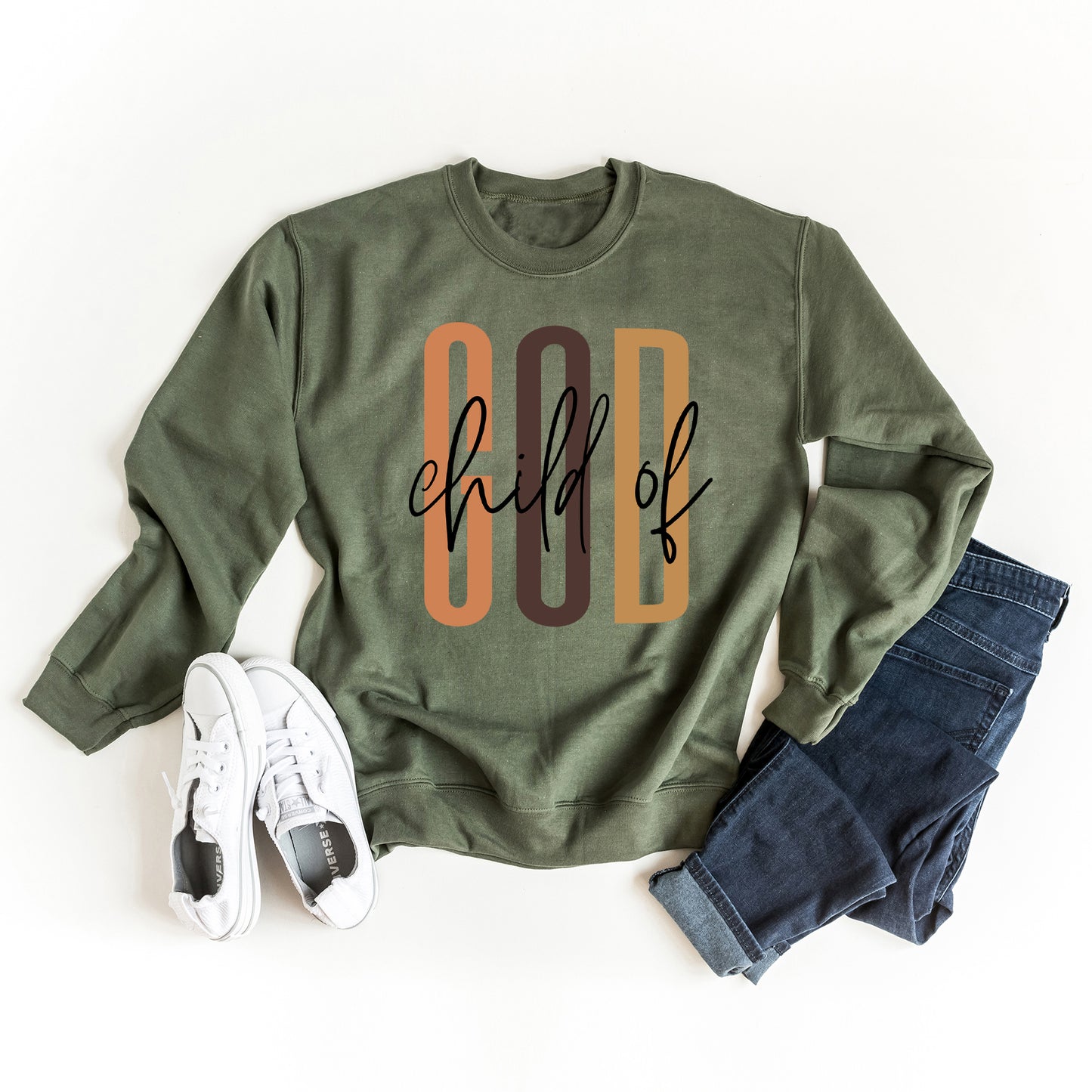 Child Of God Cursive | Sweatshirt