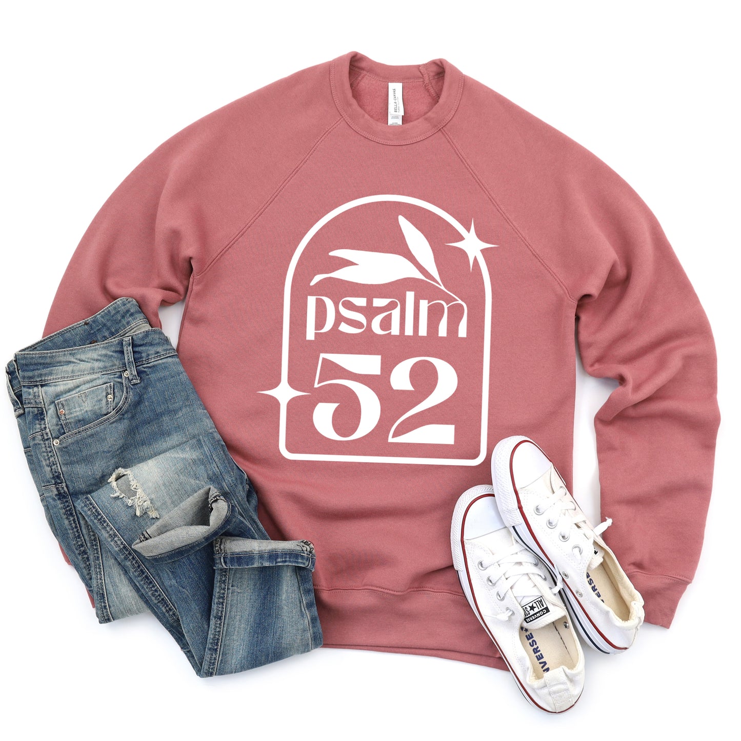 Psalm 52 | Bella Canvas Premium Sweatshirt