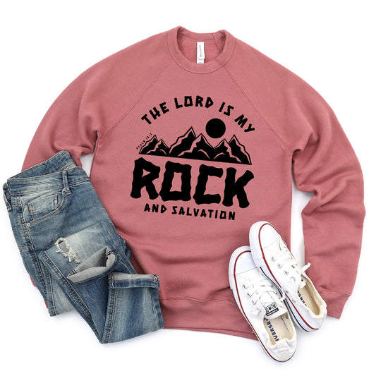 The Lord Is My Rock | Bella Canvas Sweatshirt